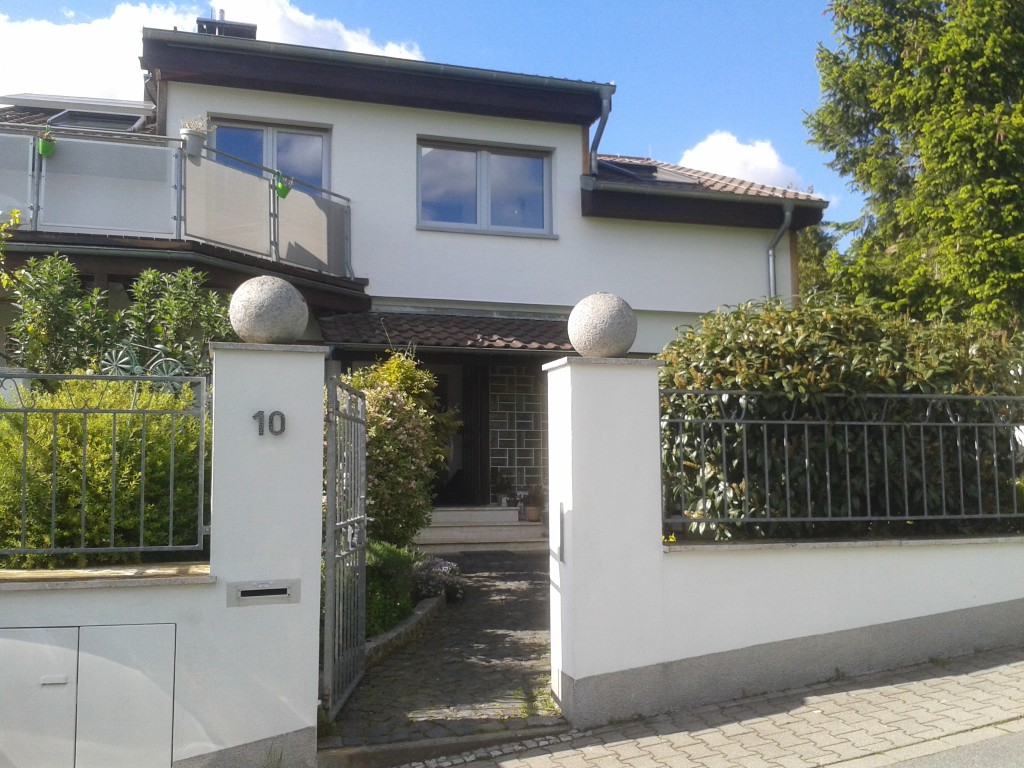 Hausansicht von der Weberstraße